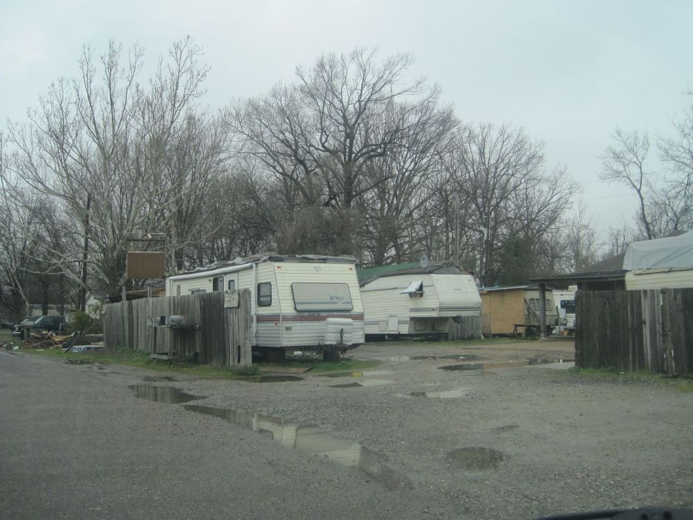 Lakeshore trailer park (West Memphis, Arkansas). Foto: Thomas R Machnitzki